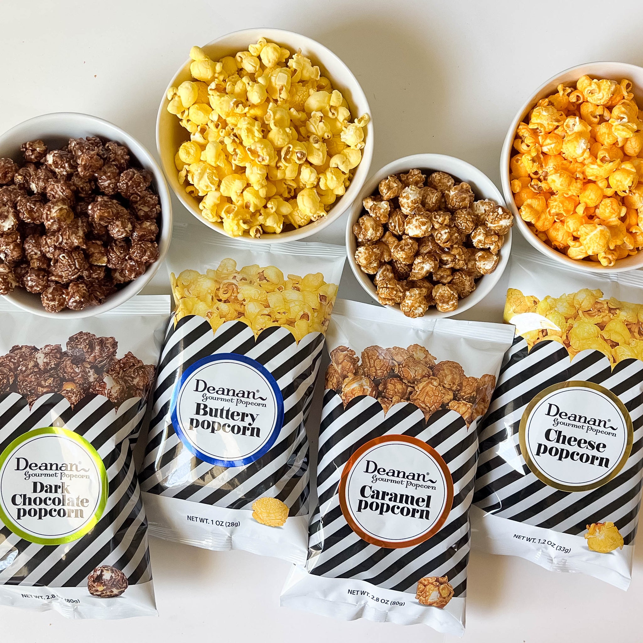 PreMixed $1.15 Per Packet – Deanan® Gourmet Popcorn