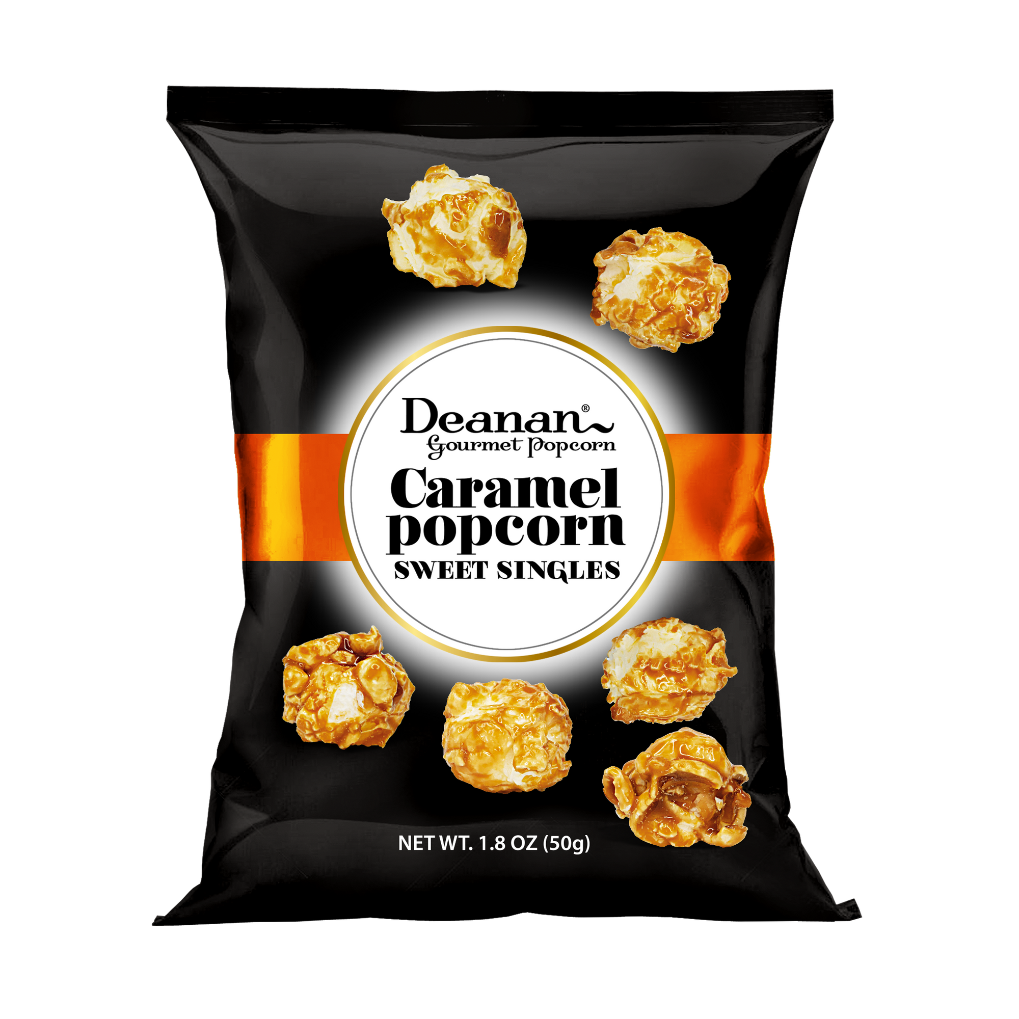 Caramel Singles Foil Bags WS - 100 Count