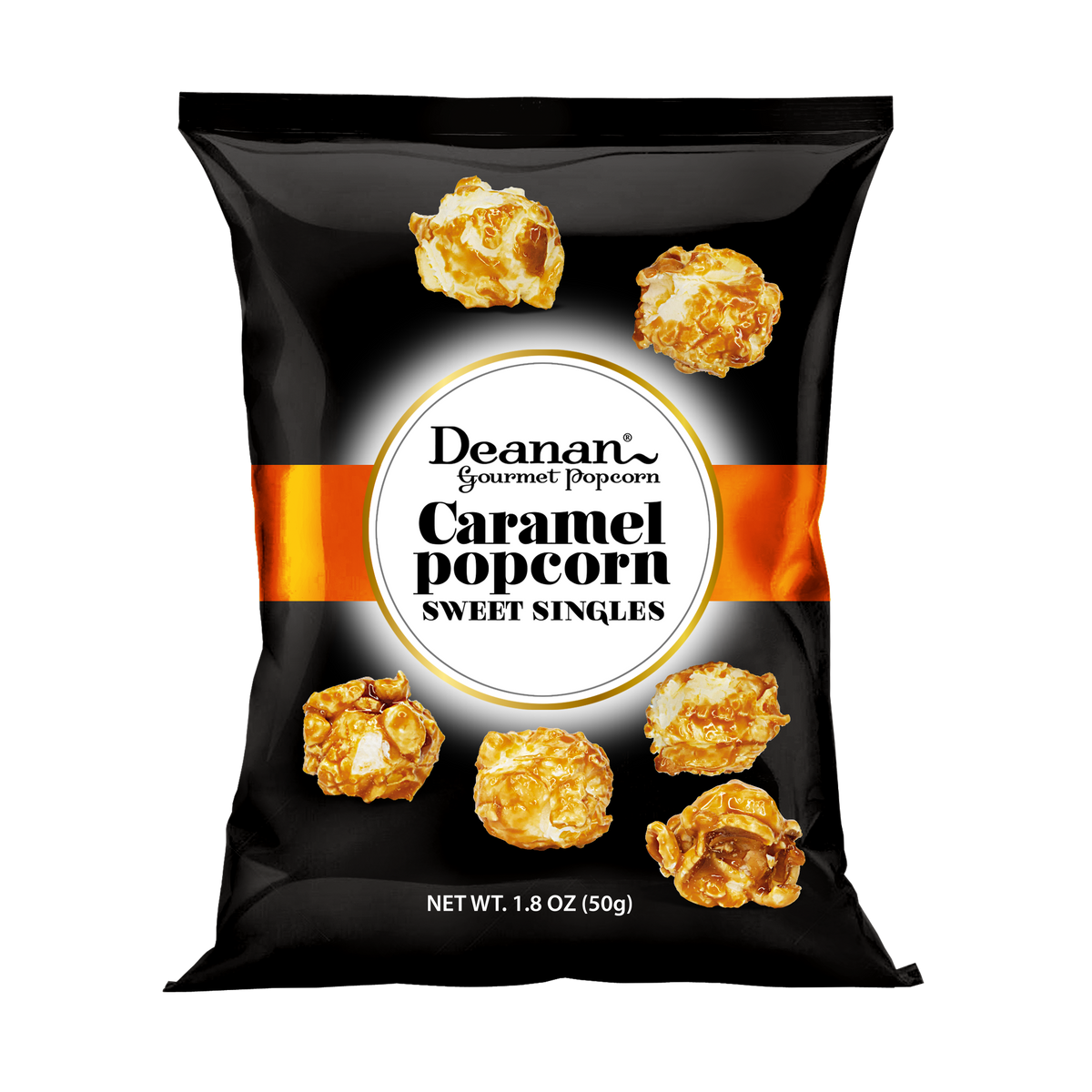 Caramel 75¢ Per Packet Deanan® Gourmet Popcorn