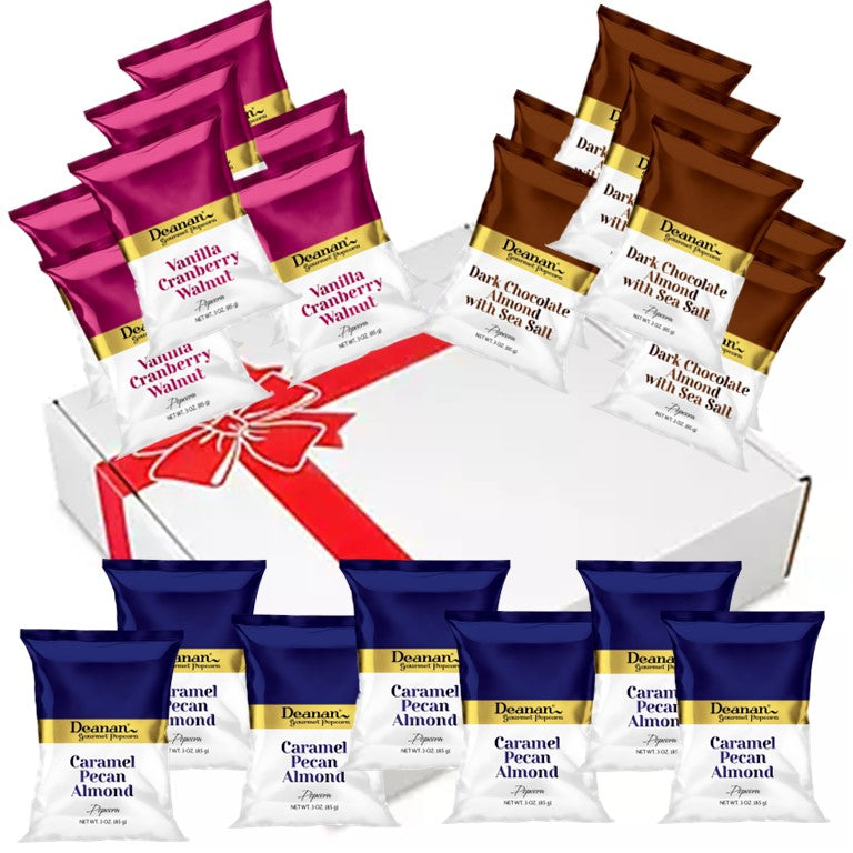 Premium Red Bow Box - 21 Count