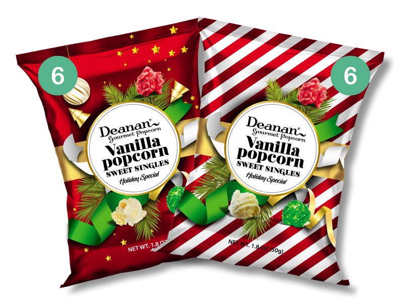 Holiday Vanilla Singles Blue Box - 12 Count