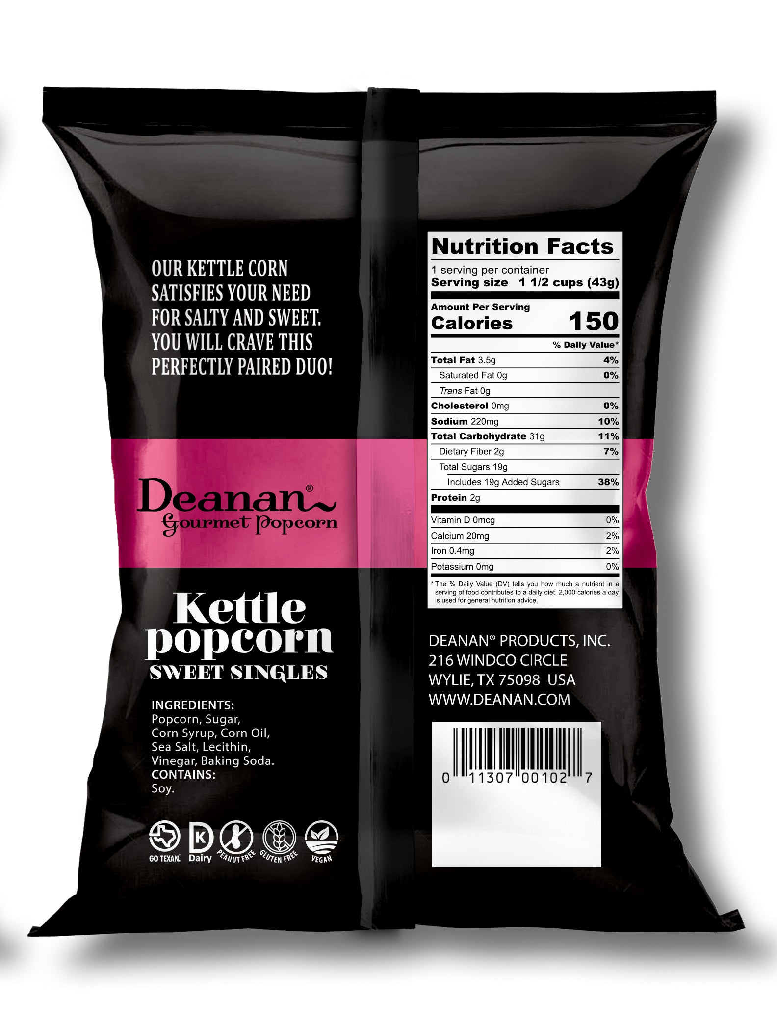 Kettle Corn - 100 Count