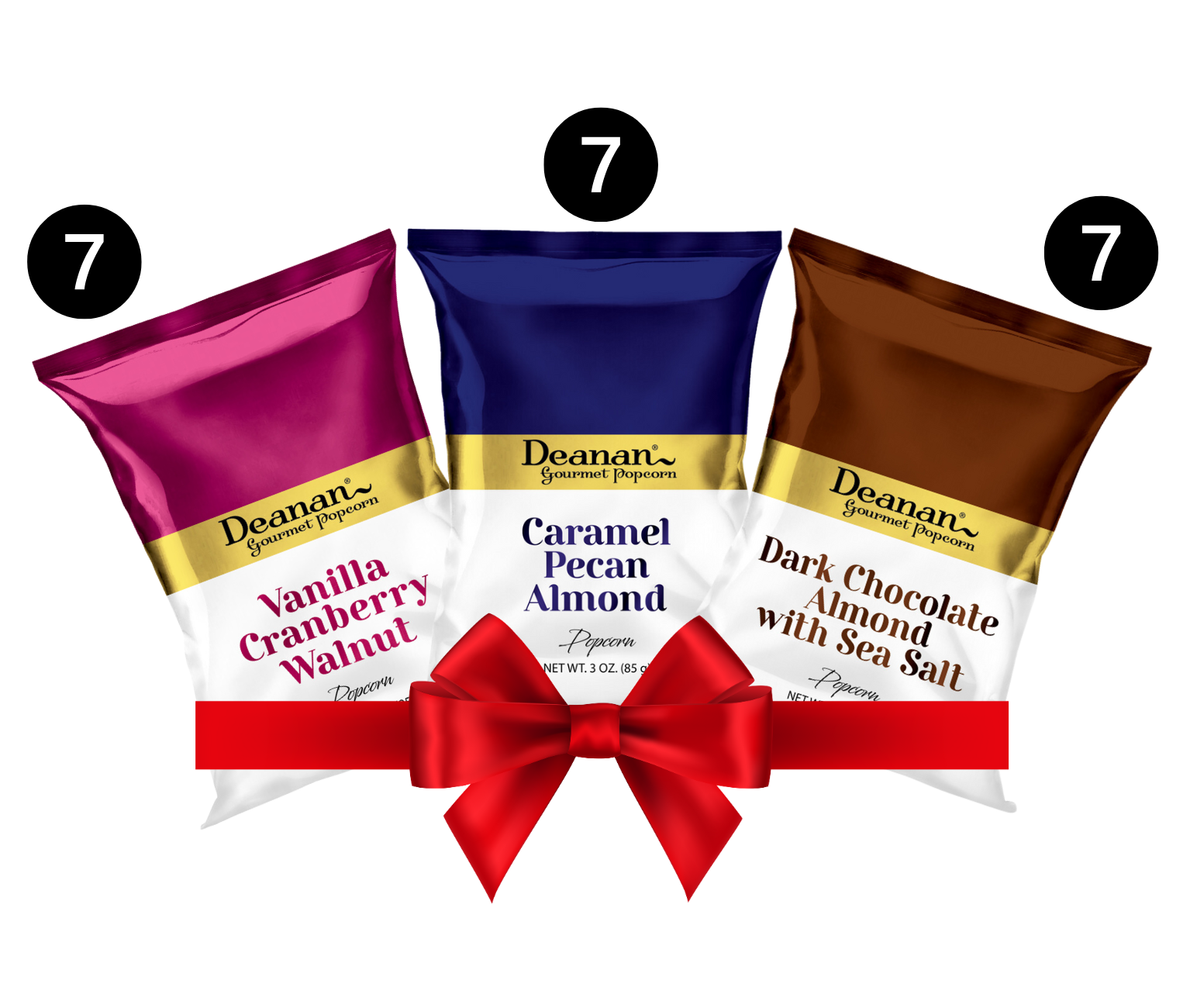 Premium Red Bow Box - 21 Count