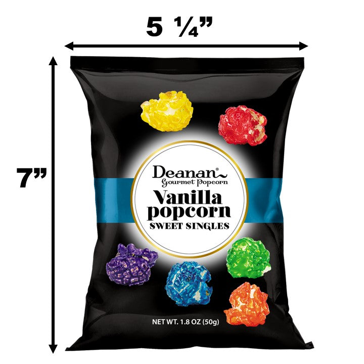 Vanilla 75¢ Per Packet Deanan® Gourmet Popcorn