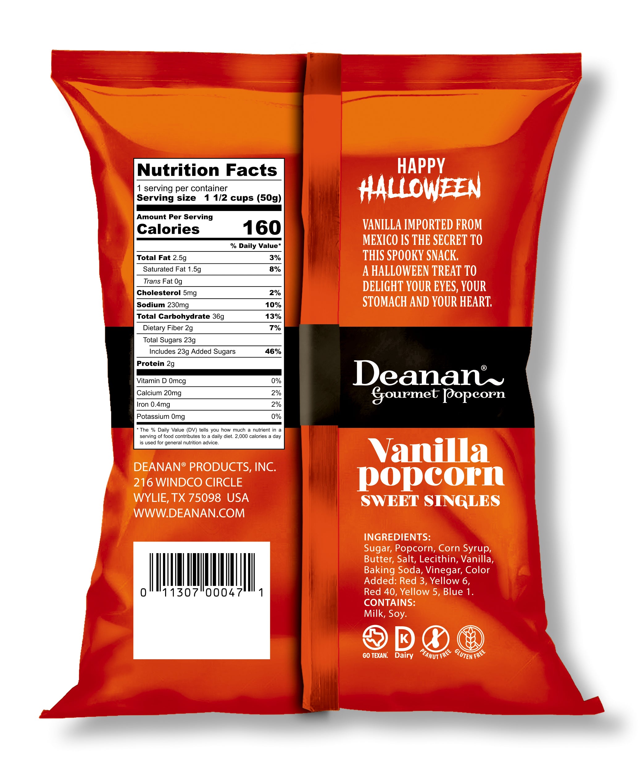 Halloween Vanilla - 100 Packets